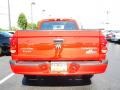 2011 Flame Red Dodge Dakota Big Horn Extended Cab  photo #6
