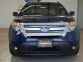 2012 Dark Pearl Blue Metallic Ford Explorer XLT  photo #2