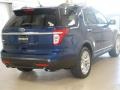 2012 Dark Pearl Blue Metallic Ford Explorer XLT  photo #4