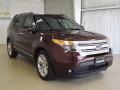 2012 Cinnamon Metallic Ford Explorer XLT  photo #3