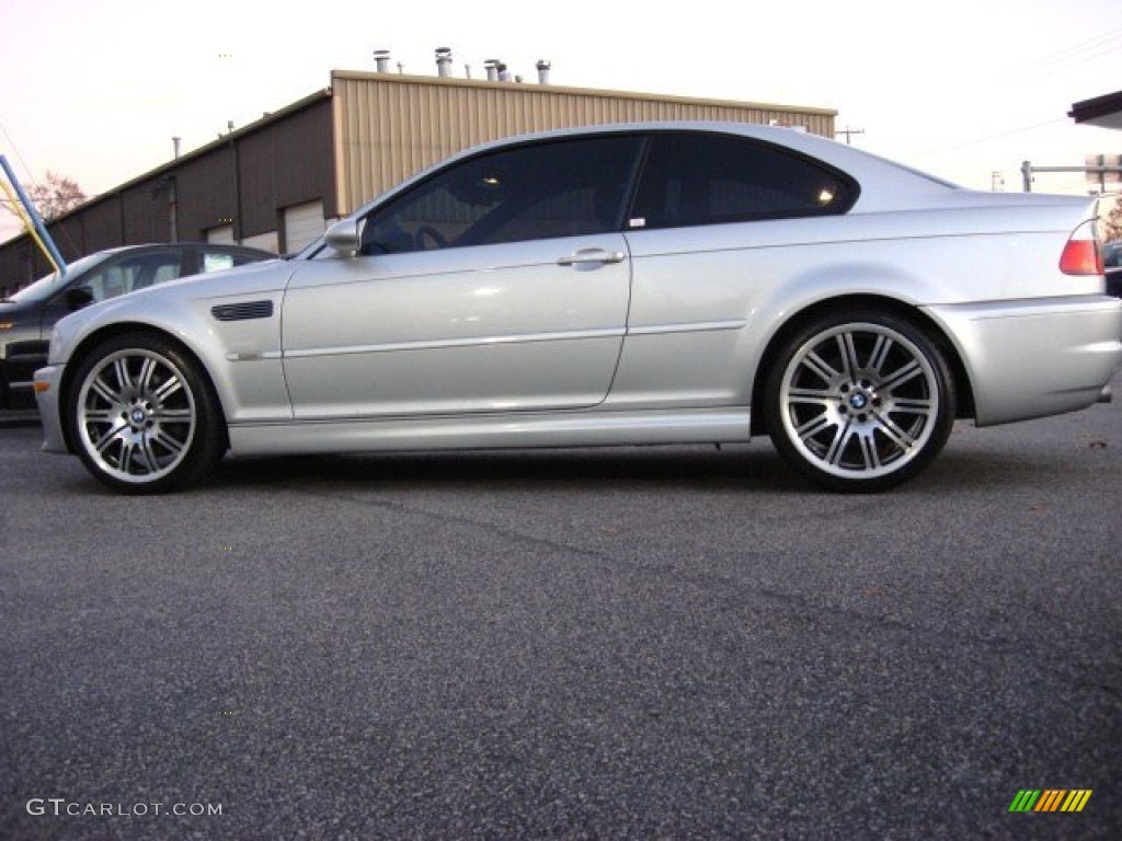 Titanium Silver Metallic 2005 BMW M3 Coupe Exterior Photo #57422564