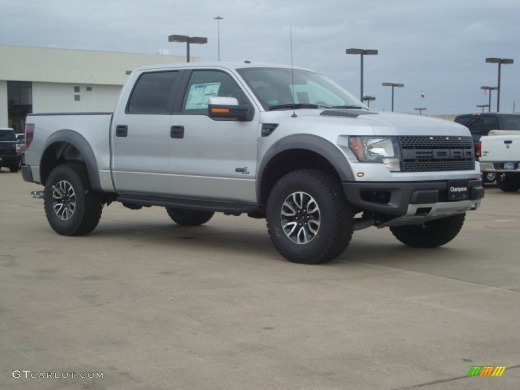 SVT Raptor in Ingot Silver Metallic 2012 Ford F150 SVT Raptor SuperCrew 4x4 Parts