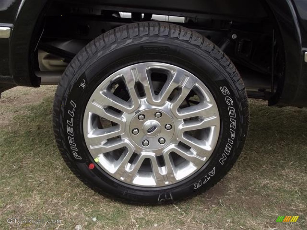 2012 Ford F150 Platinum SuperCrew 4x4 Wheel Photo #57423743