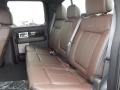 Platinum Sienna Brown/Black Leather Interior Photo for 2012 Ford F150 #57423800