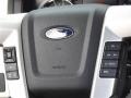 Platinum Sienna Brown/Black Leather Controls Photo for 2012 Ford F150 #57423839
