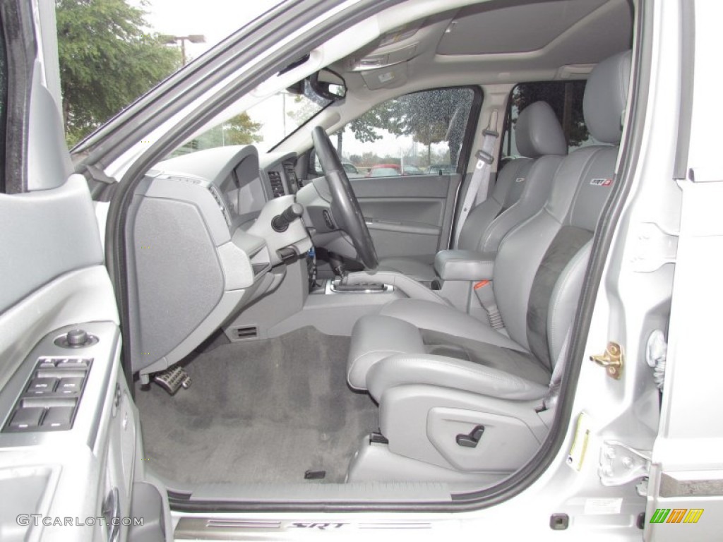 Medium Slate Gray Interior 2007 Jeep Grand Cherokee SRT8 4x4 Photo #57424268