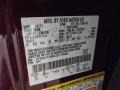 2012 Expedition XLT Autumn Red Metallic Color Code GT