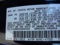8P4: Indigo Ink Blue Pearl 2005 Toyota Tacoma PreRunner TRD Sport Double Cab Color Code