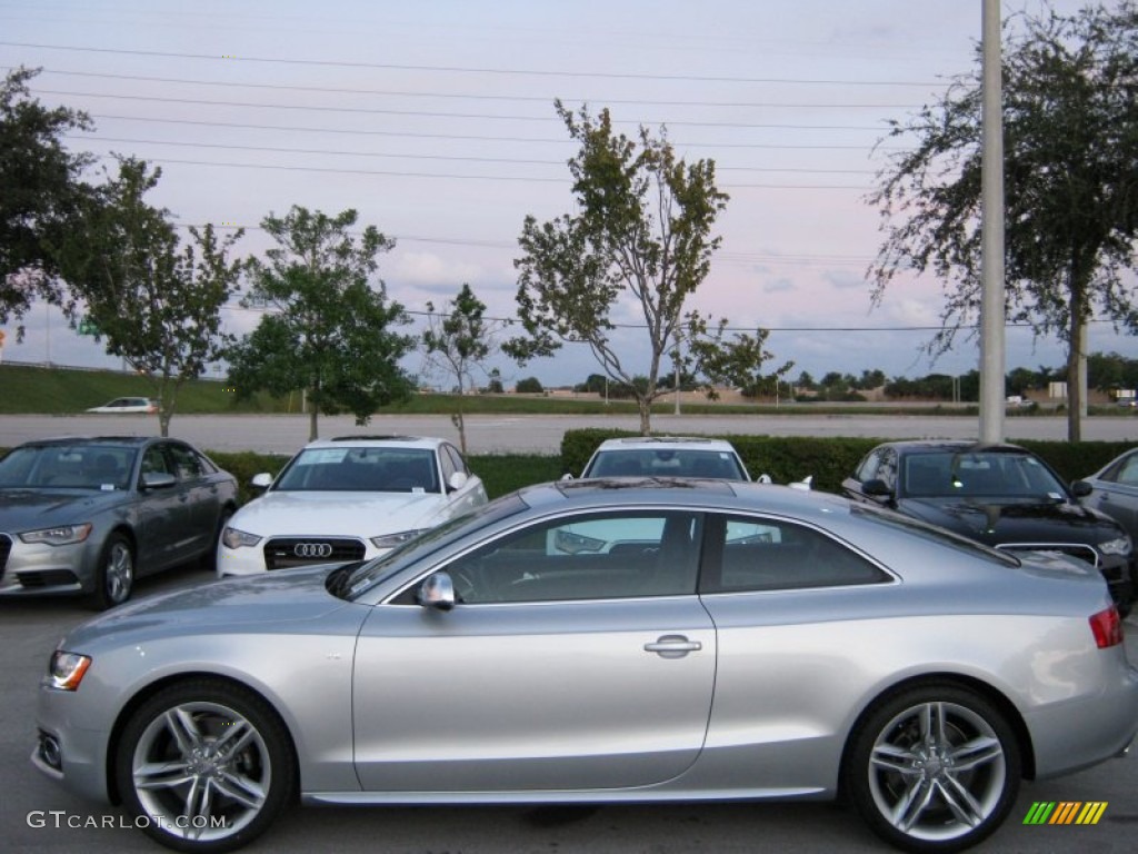 Ice Silver Metallic 2012 Audi S5 4.2 FSI quattro Coupe Exterior Photo #57427346