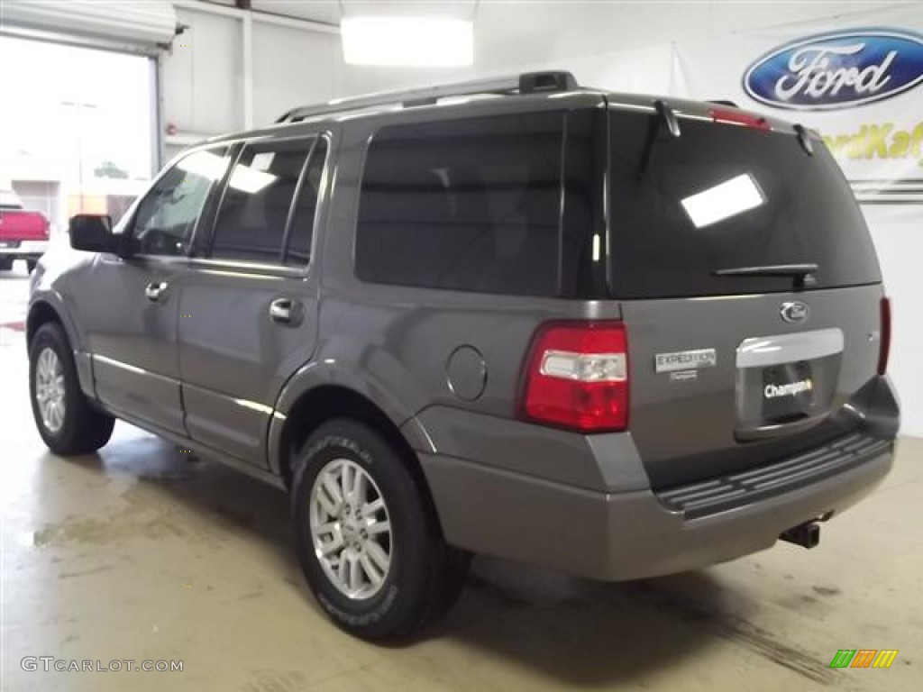 2012 Expedition Limited - Sterling Gray Metallic / Charcoal Black photo #6