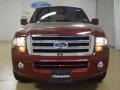 2012 Autumn Red Metallic Ford Expedition Limited  photo #3