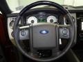 Charcoal Black 2012 Ford Expedition Limited Steering Wheel