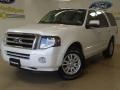 2012 White Platinum Tri-Coat Ford Expedition Limited  photo #2