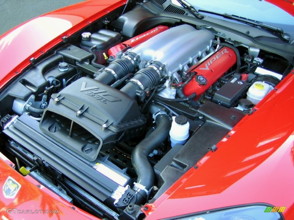 2008 Dodge Viper SRT-10 8.4 Liter OHV 20-Valve VVT V10 Engine Photo #57428507