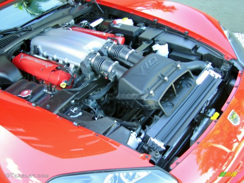 2008 Dodge Viper SRT-10 8.4 Liter OHV 20-Valve VVT V10 Engine Photo #57428516