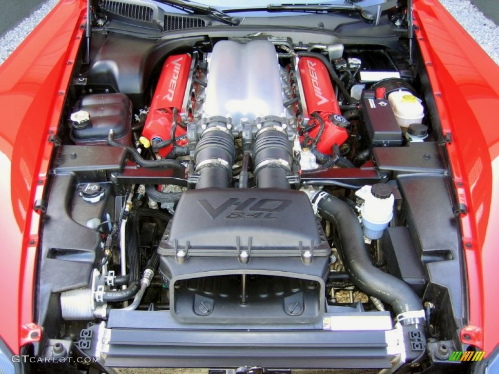 2008 Dodge Viper SRT-10 8.4 Liter OHV 20-Valve VVT V10 Engine Photo #57428525