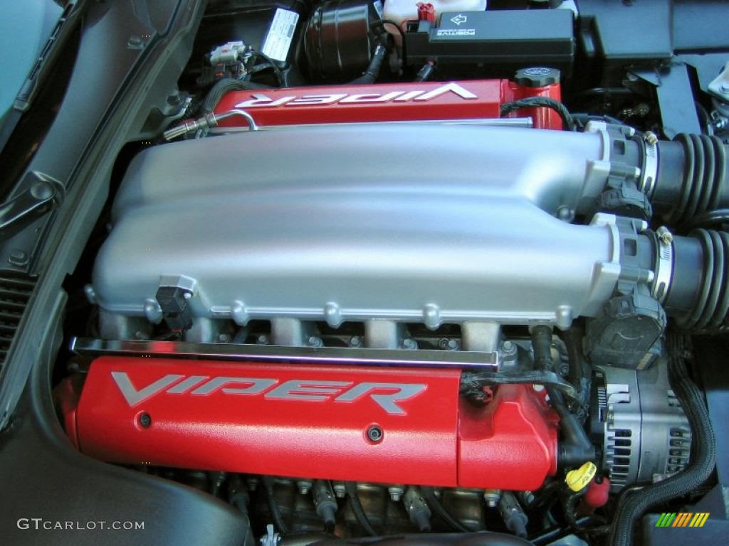 2008 Dodge Viper SRT-10 8.4 Liter OHV 20-Valve VVT V10 Engine Photo #57428534
