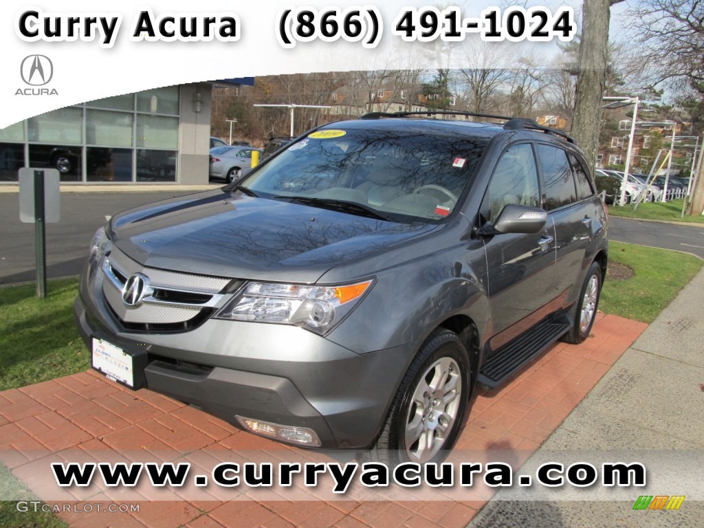 Sterling Gray Metallic Acura MDX