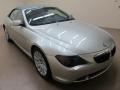 2005 Mineral Silver Metallic BMW 6 Series 645i Convertible  photo #1