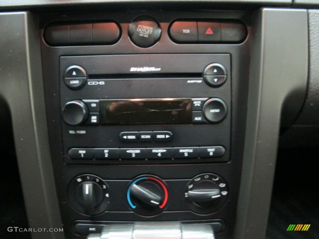 2005 Mustang GT Premium Coupe - Sonic Blue Metallic / Dark Charcoal photo #31