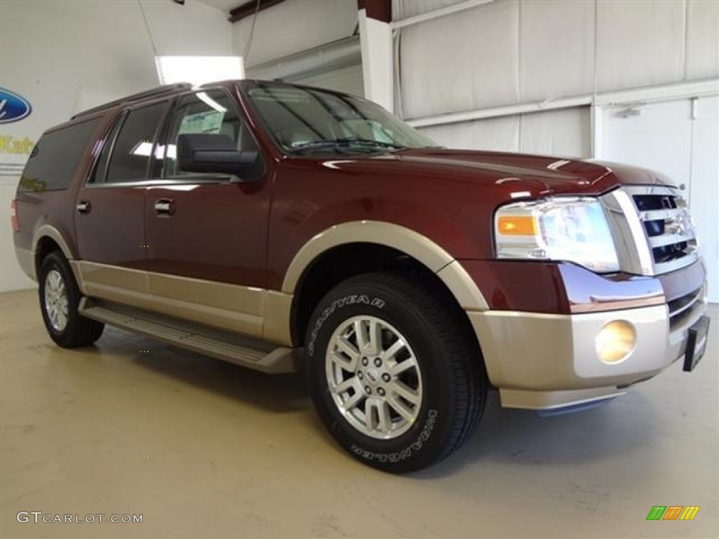 Autumn Red Metallic 2012 Ford Expedition EL XLT Exterior Photo #57429542