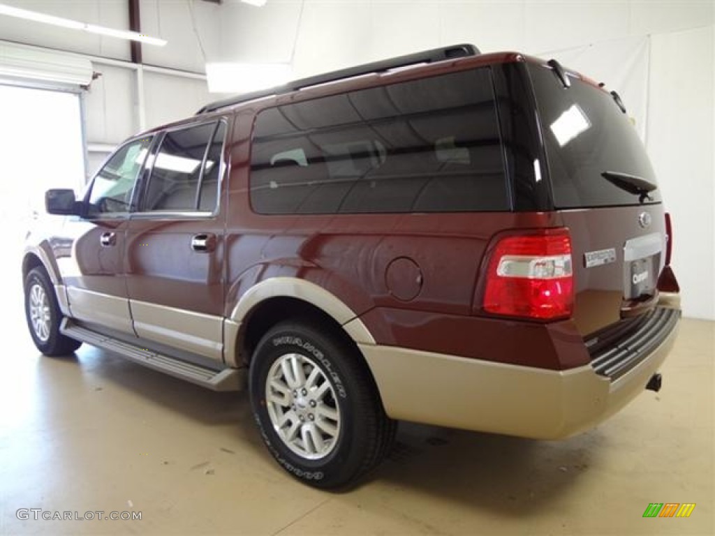 Autumn Red Metallic 2012 Ford Expedition EL XLT Exterior Photo #57429566