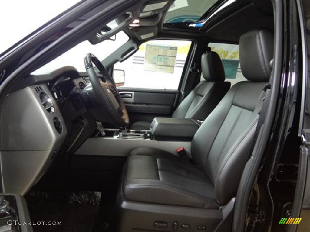 Charcoal Black Interior 2012 Ford Expedition Limited Photo #57430049