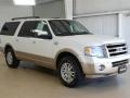 2012 White Platinum Tri-Coat Ford Expedition EL King Ranch  photo #3