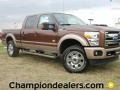 2012 Golden Bronze Metallic Ford F250 Super Duty King Ranch Crew Cab 4x4  photo #1