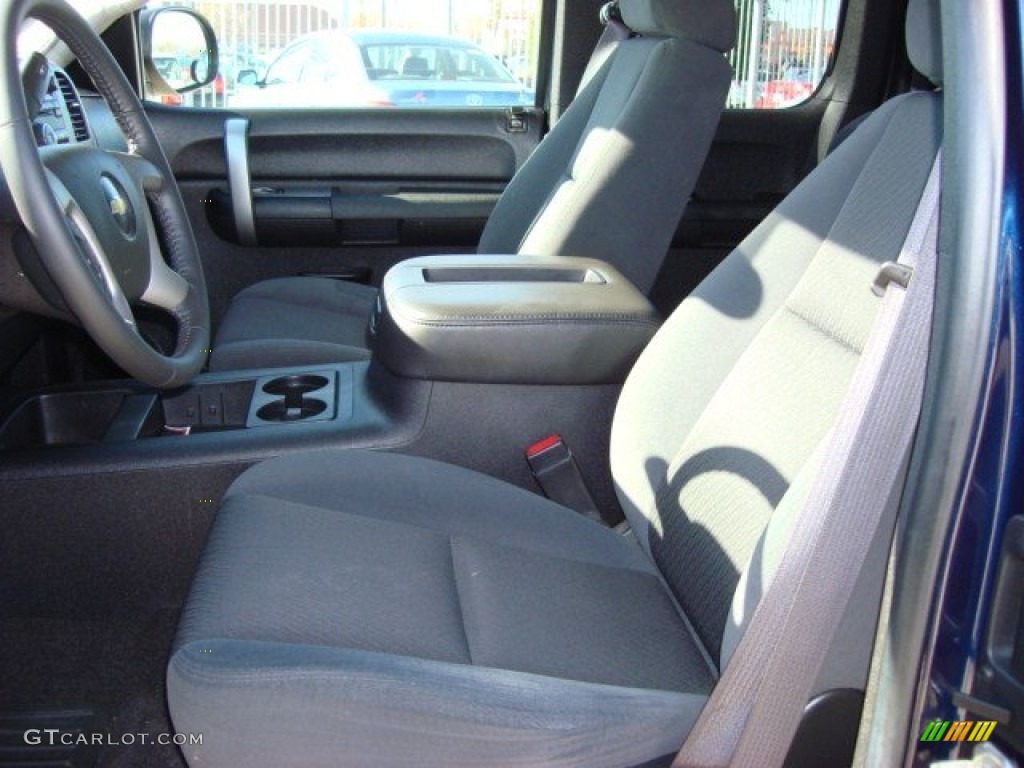 2009 Silverado 1500 LT Extended Cab - Imperial Blue Metallic / Ebony photo #8