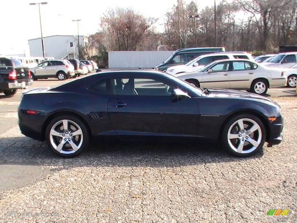 2010 Camaro SS Coupe - Imperial Blue Metallic / Black photo #7