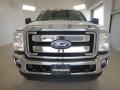 2012 White Platinum Metallic Tri-Coat Ford F250 Super Duty Lariat Crew Cab 4x4  photo #3