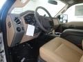 2012 White Platinum Metallic Tri-Coat Ford F250 Super Duty Lariat Crew Cab 4x4  photo #11