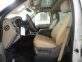 2012 White Platinum Metallic Tri-Coat Ford F250 Super Duty Lariat Crew Cab 4x4  photo #12