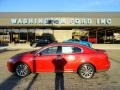 2009 Sangria Red Metallic Lincoln MKS AWD Sedan  photo #1