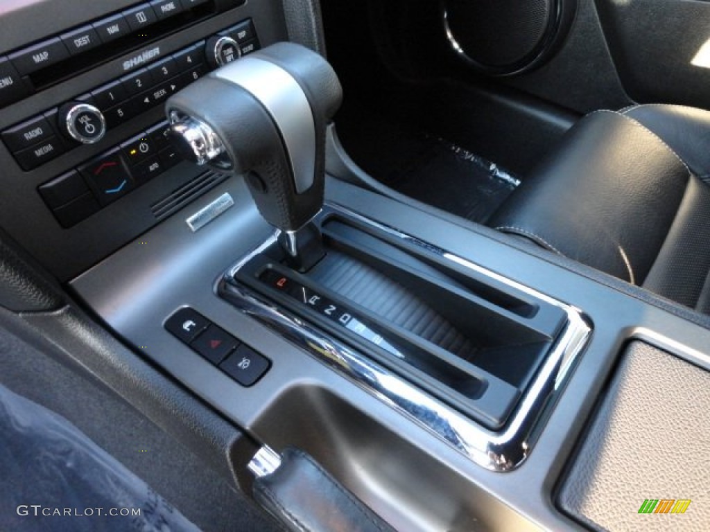 2010 Mustang V6 Premium Convertible - Grabber Blue / Charcoal Black photo #15