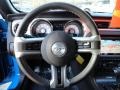 2010 Grabber Blue Ford Mustang V6 Premium Convertible  photo #17