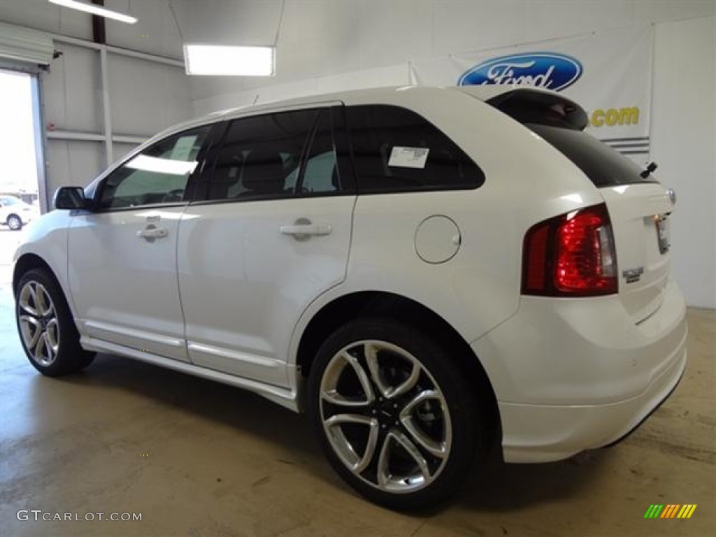 2012 Edge Sport - White Platinum Metallic Tri-Coat / Charcoal Black/Silver Smoke Metallic photo #6