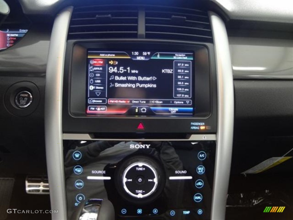 2012 Edge Sport - White Platinum Metallic Tri-Coat / Charcoal Black/Silver Smoke Metallic photo #15