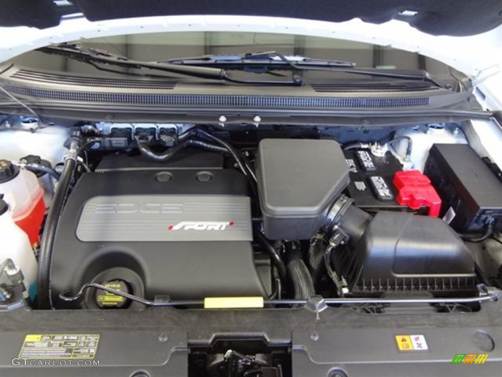 2012 Ford Edge Sport 3.7 Liter DOHC 24-Valve TiVCT V6 Engine Photo #57435185
