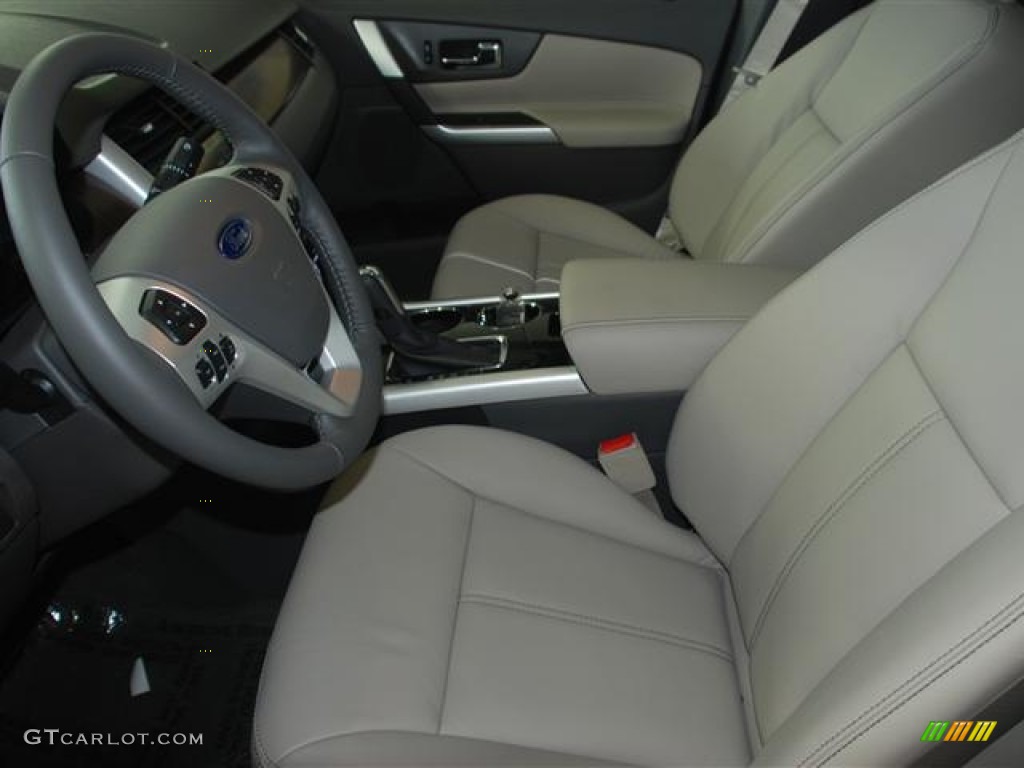 2012 Edge Limited EcoBoost - White Platinum Metallic Tri-Coat / Medium Light Stone photo #10
