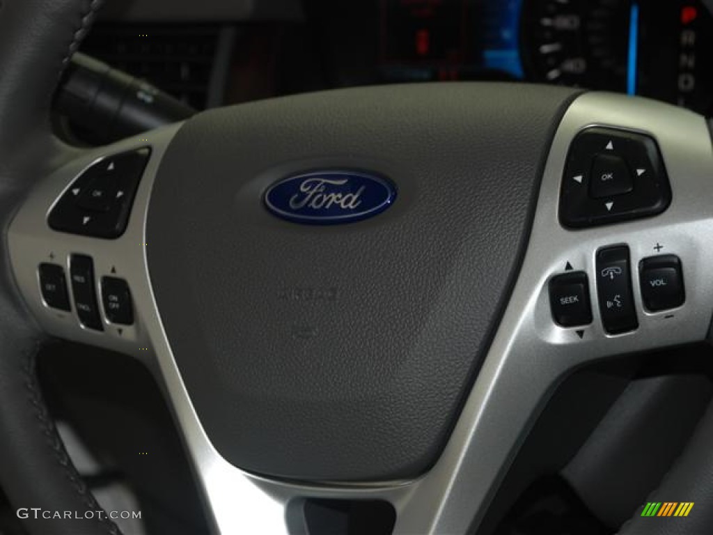 2012 Edge Limited EcoBoost - White Platinum Metallic Tri-Coat / Medium Light Stone photo #15