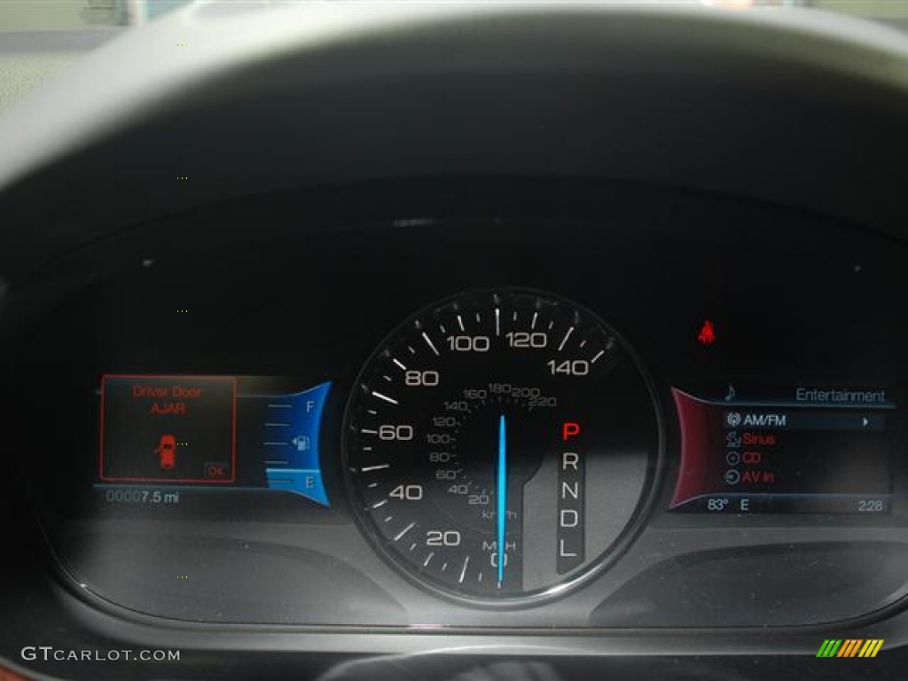 2012 Edge Limited EcoBoost - White Platinum Metallic Tri-Coat / Medium Light Stone photo #17