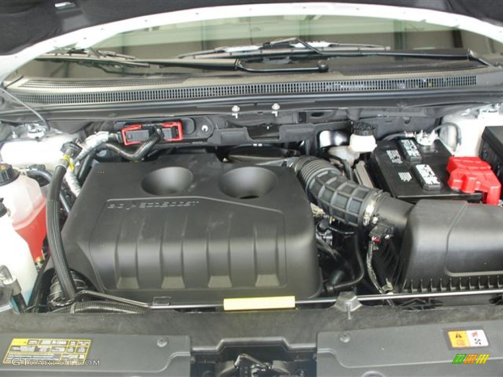 2012 Edge Limited EcoBoost - White Platinum Metallic Tri-Coat / Medium Light Stone photo #21