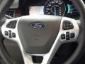 Charcoal Black 2012 Ford Edge Limited EcoBoost Steering Wheel