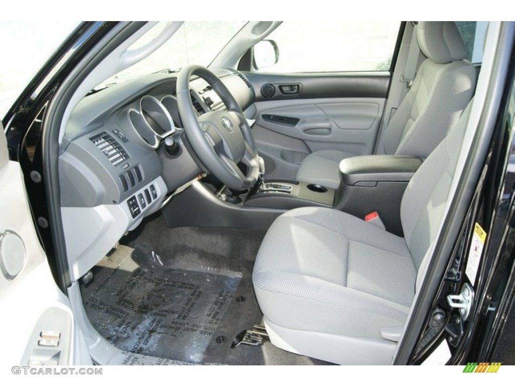 Graphite Interior 2012 Toyota Tacoma Access Cab 4x4 Photo #57436373