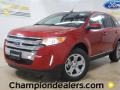 2012 Red Candy Metallic Ford Edge SEL  photo #1