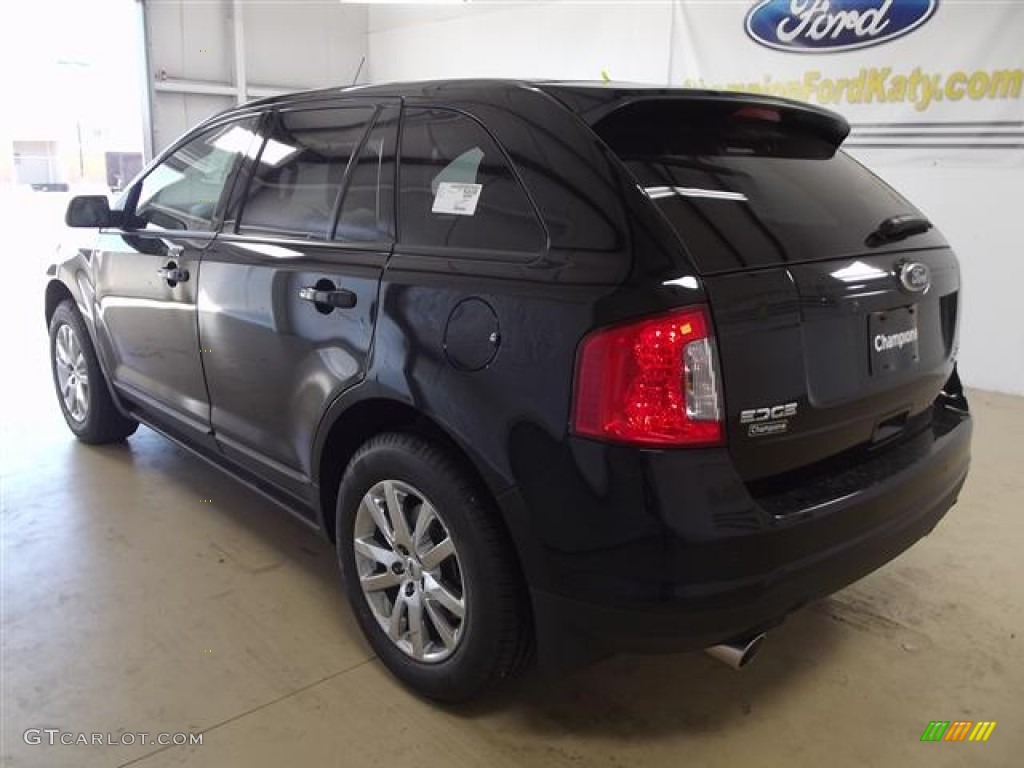 2012 Edge SEL EcoBoost - Black / Charcoal Black photo #6