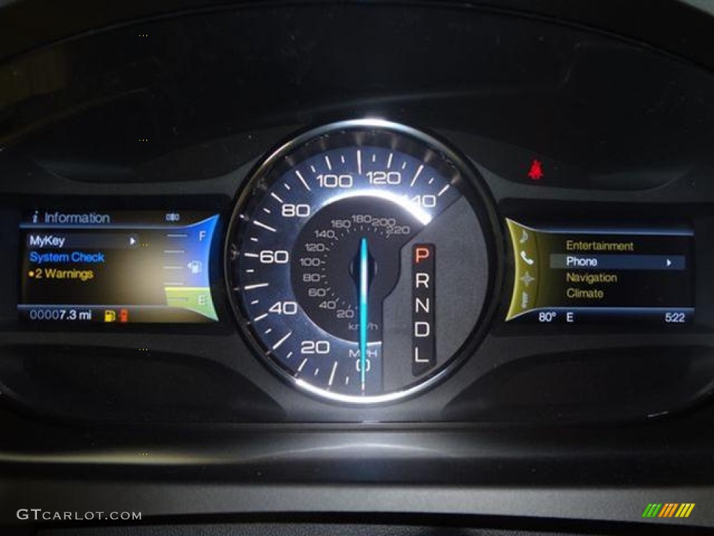 2012 Ford Edge SEL EcoBoost Gauges Photo #57437765