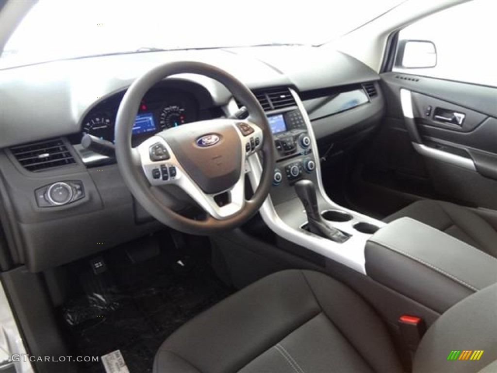Charcoal Black Interior 2012 Ford Edge SE EcoBoost Photo #57437840